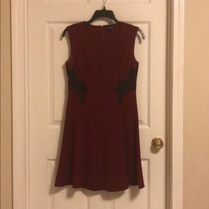 Liz Claiborne Garnet Dress